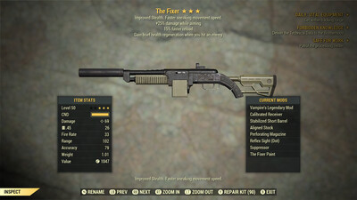 The Fixer: Vampire 25A/15r