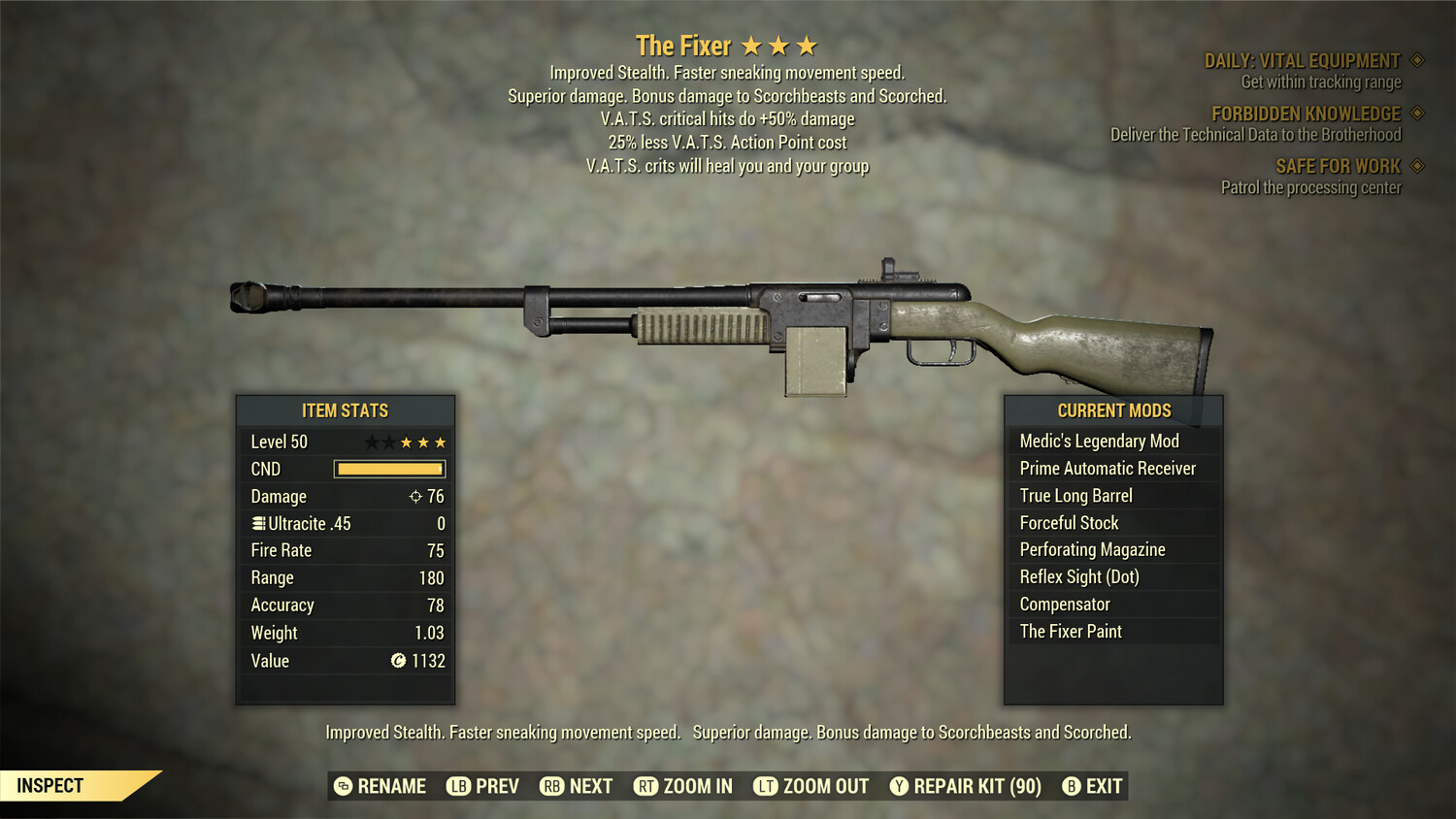 The Fixer: Medics 50/25