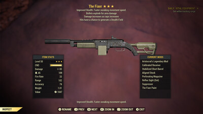 The Fixer: Aristocrat Explosive Stealth