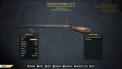Legacy Berserkers 25/25 The Dragon