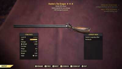 Legacy Hunters Explosive Durability The Dragon