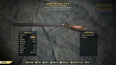 Legacy Junkie Explosive 15 The Dragon