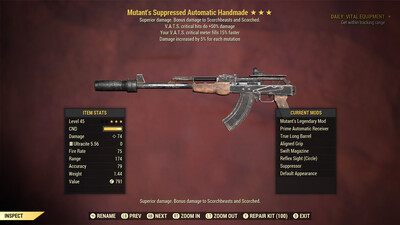 Mutant 50/15 Handmade