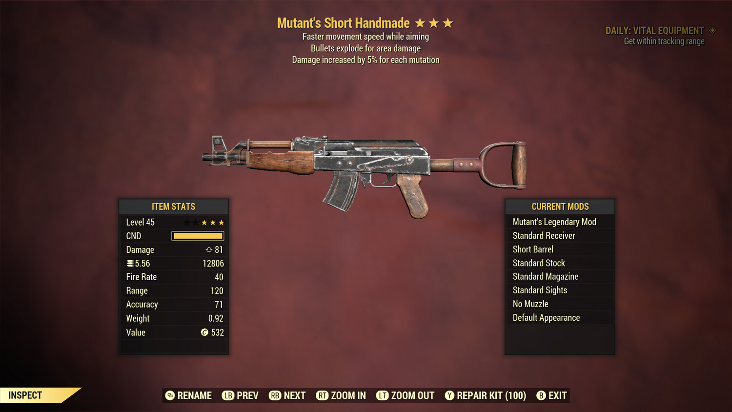 Mutant Explosive FMSWA Handmade