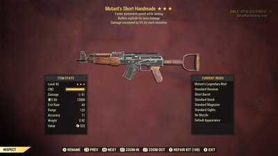 Mutant Explosive FMSWA Handmade