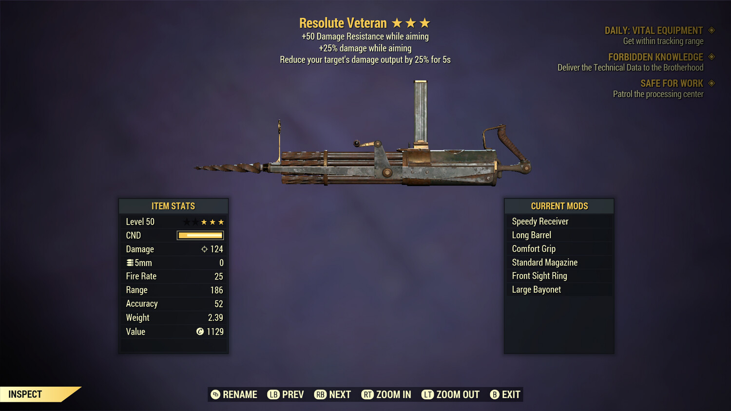 Legacy Resolute Veteran