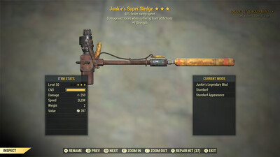 Junkie 1S/SS Super Sledge