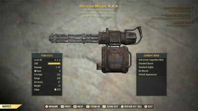 Anti Armor Explosive 50 Minigun