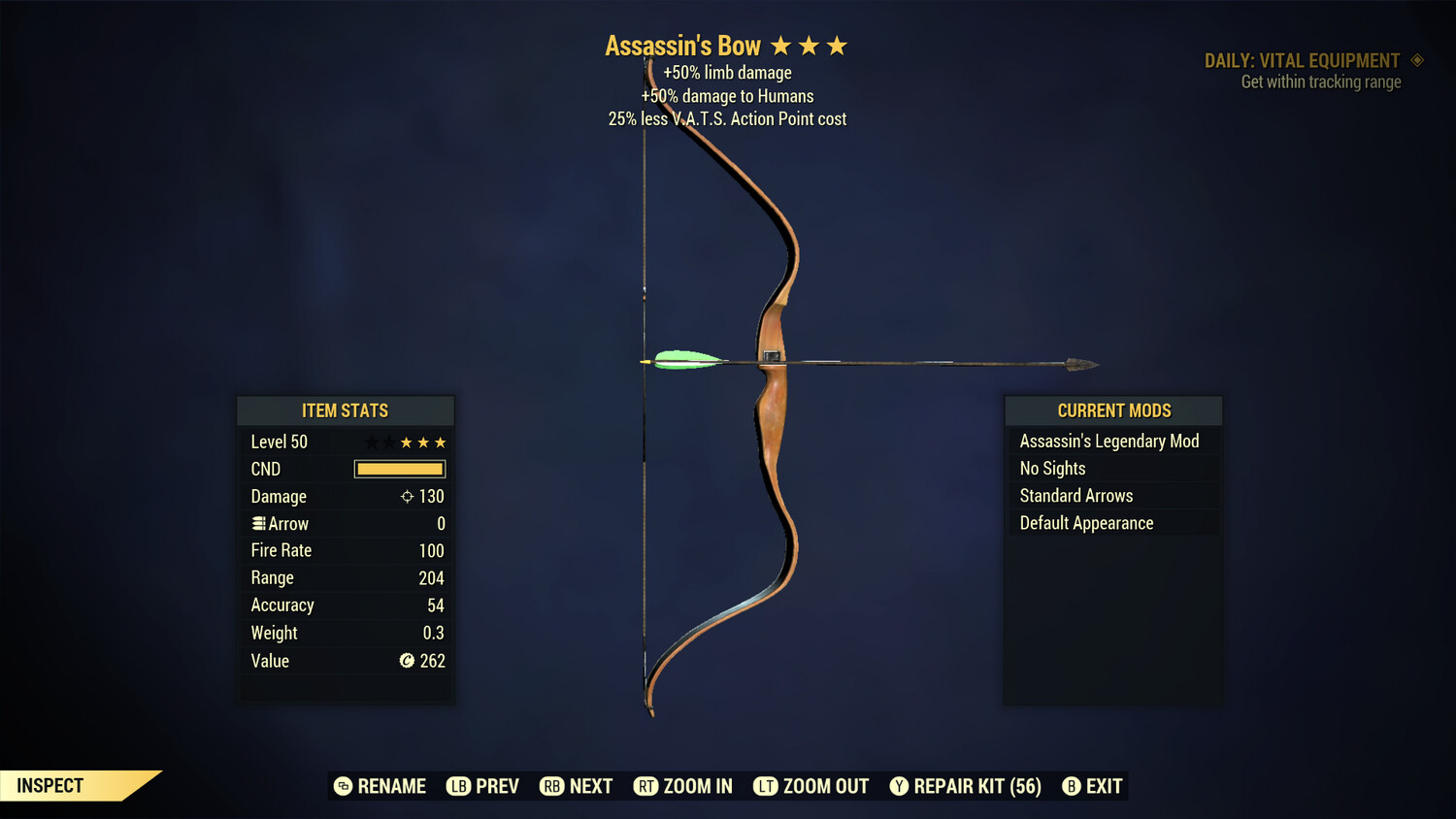 Assassins 50/25 Bow