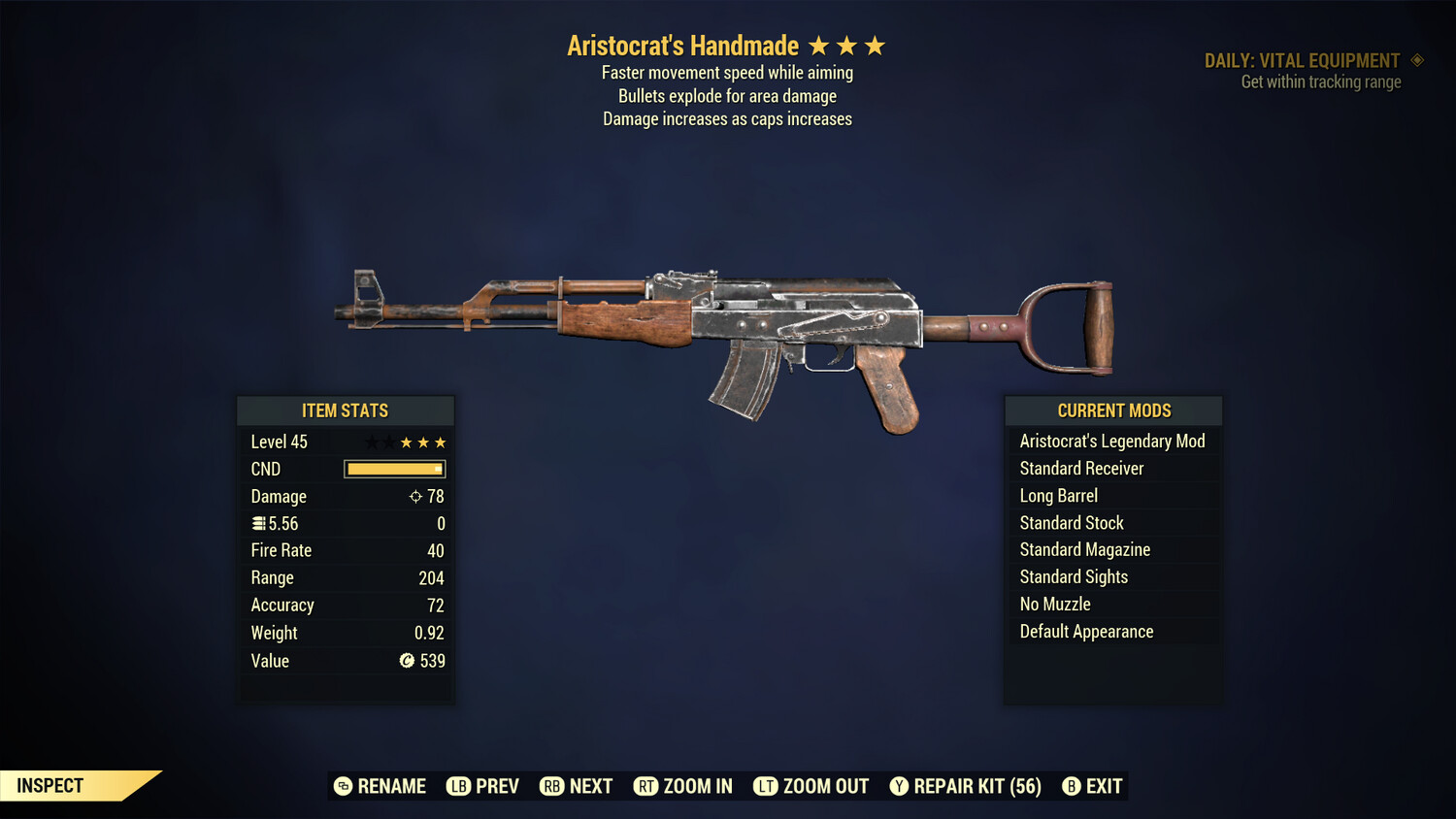 Aristocrat Explosive FMSWA Handmade