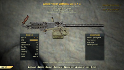 Junkie Explosive 50 50-cal Machine Gun