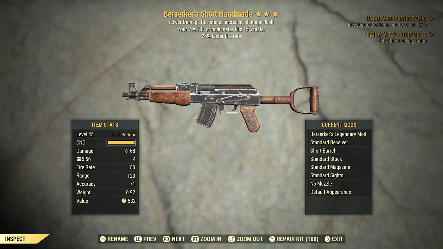 Berserkers 25/15 Handmade