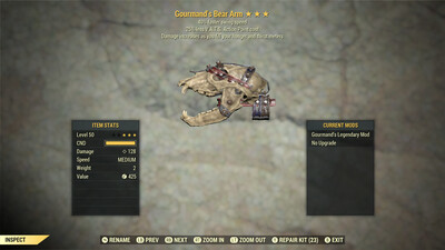 Gourmand SS/25 Bear Arm