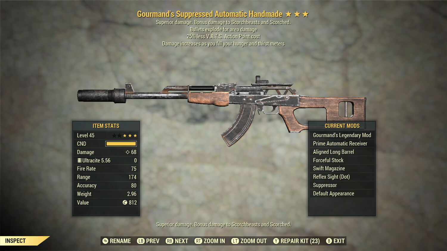 Gourmand Explosive 25 Handmade