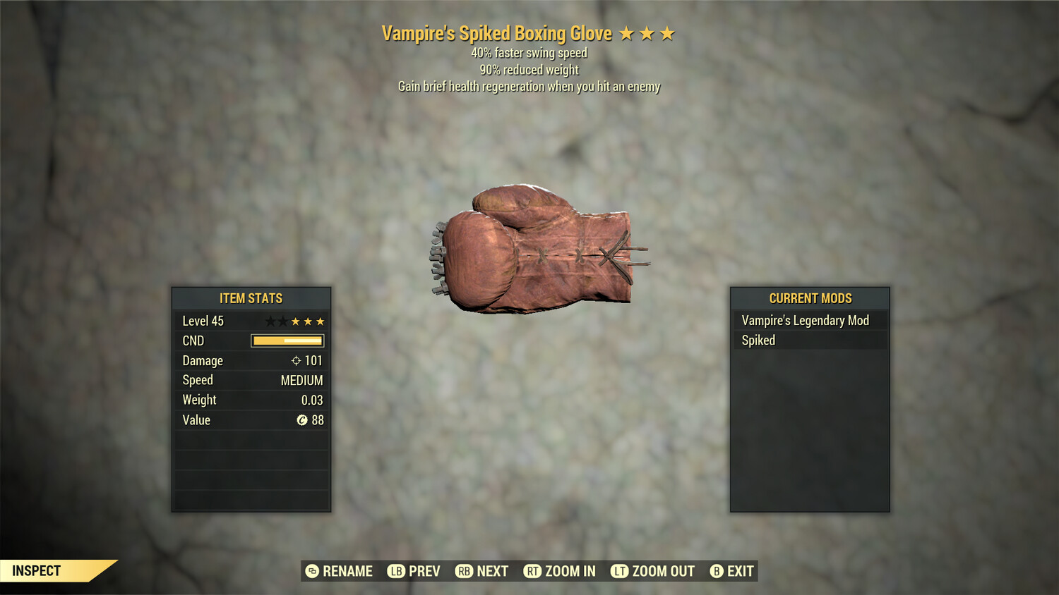 Vampire SS/90 Boxing Glove