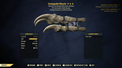 Legacy Unstoppable Monster