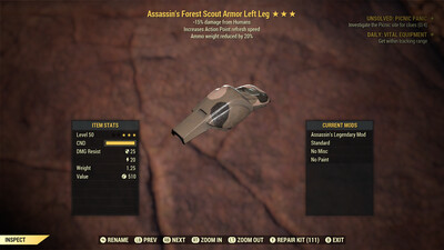 Assassin AP/AmmoWR F Scout LL