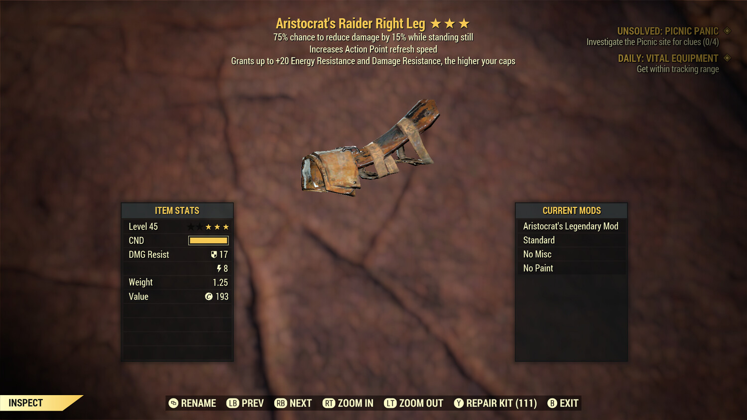 Aristocrat AP/Sentinel Raider RL