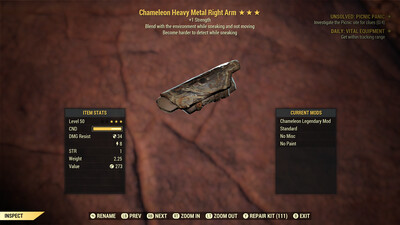 Chameleon 1S/Sneak Metal RA