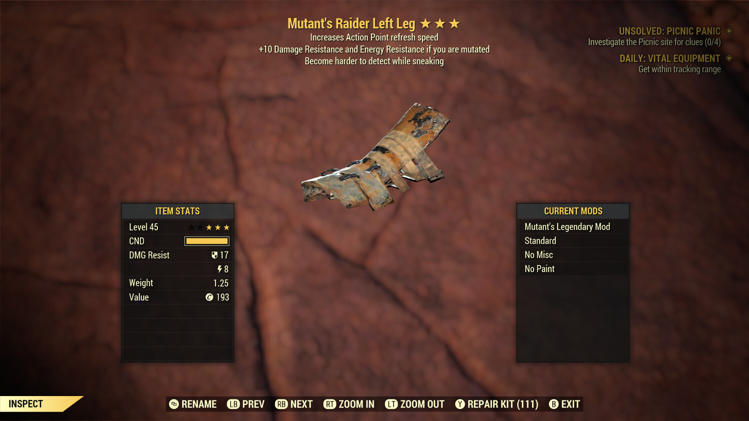 Mutant AP/Sneak Raider LL