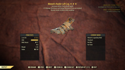 Mutant AP/Sneak Raider LL