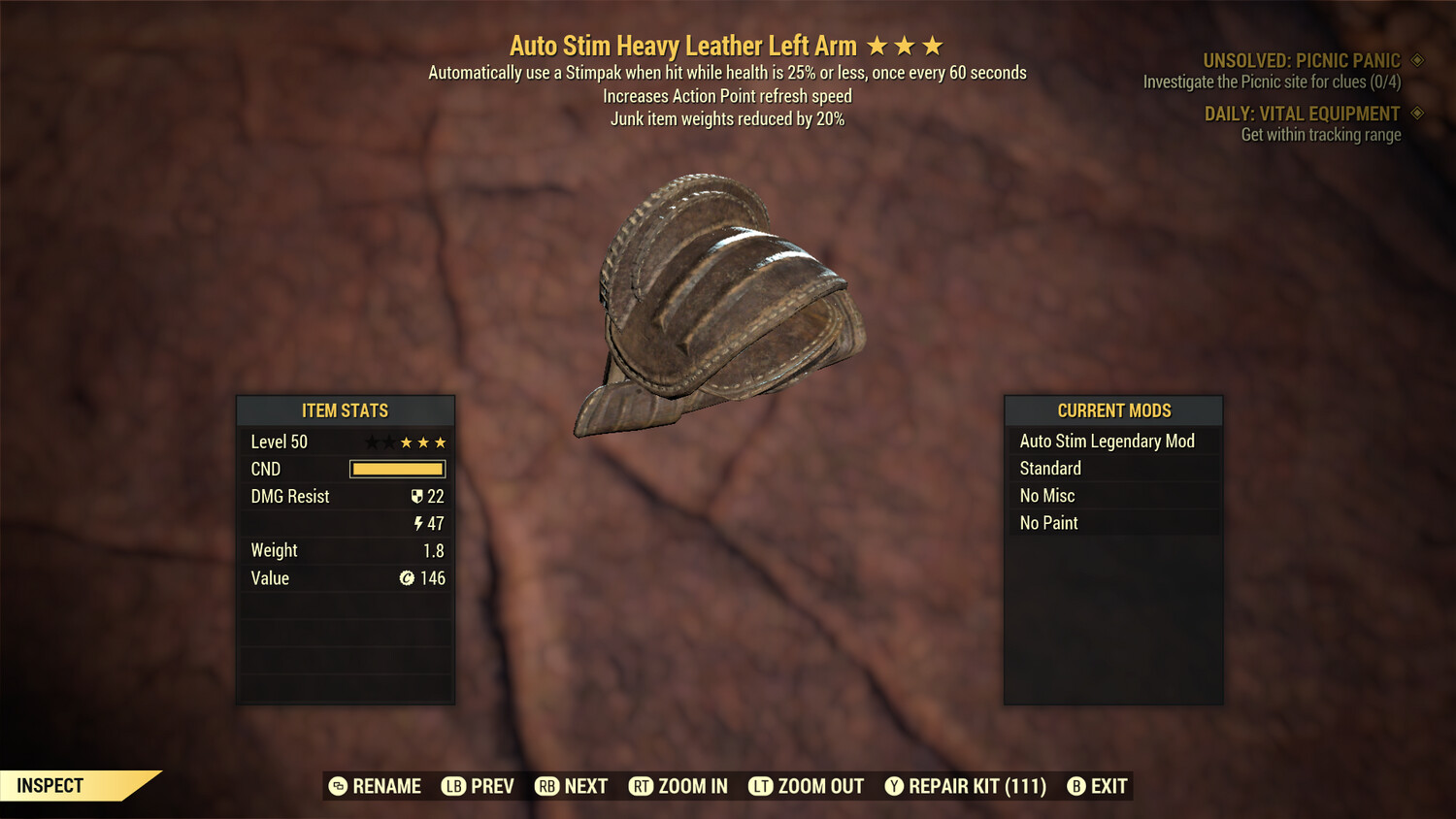 Auto Stim AP/JWR Leather LA