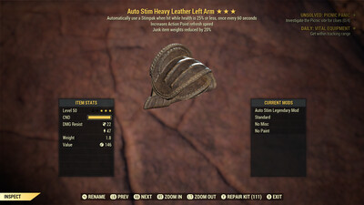 Auto Stim AP/JWR Leather LA