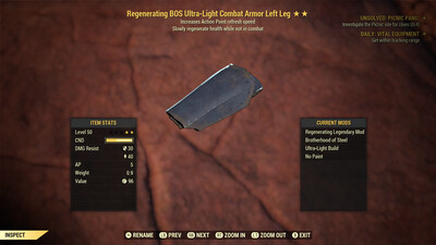 Regenerating AP Combat LL