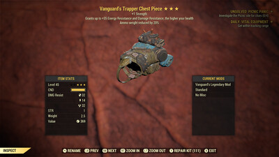Vanguard 1S/AmmoWR Trapper C