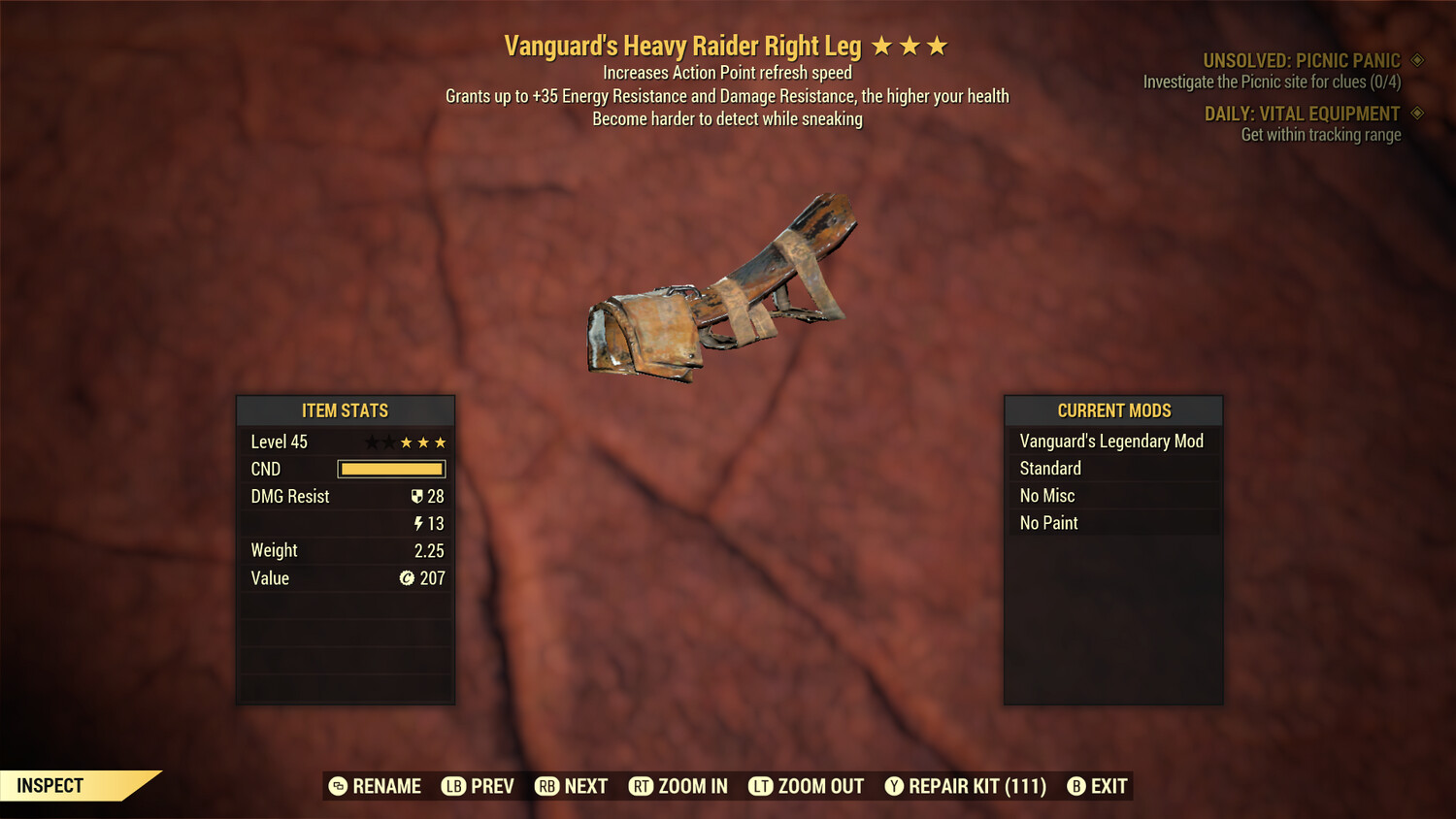 Vanguard AP/Sneak Raider RL