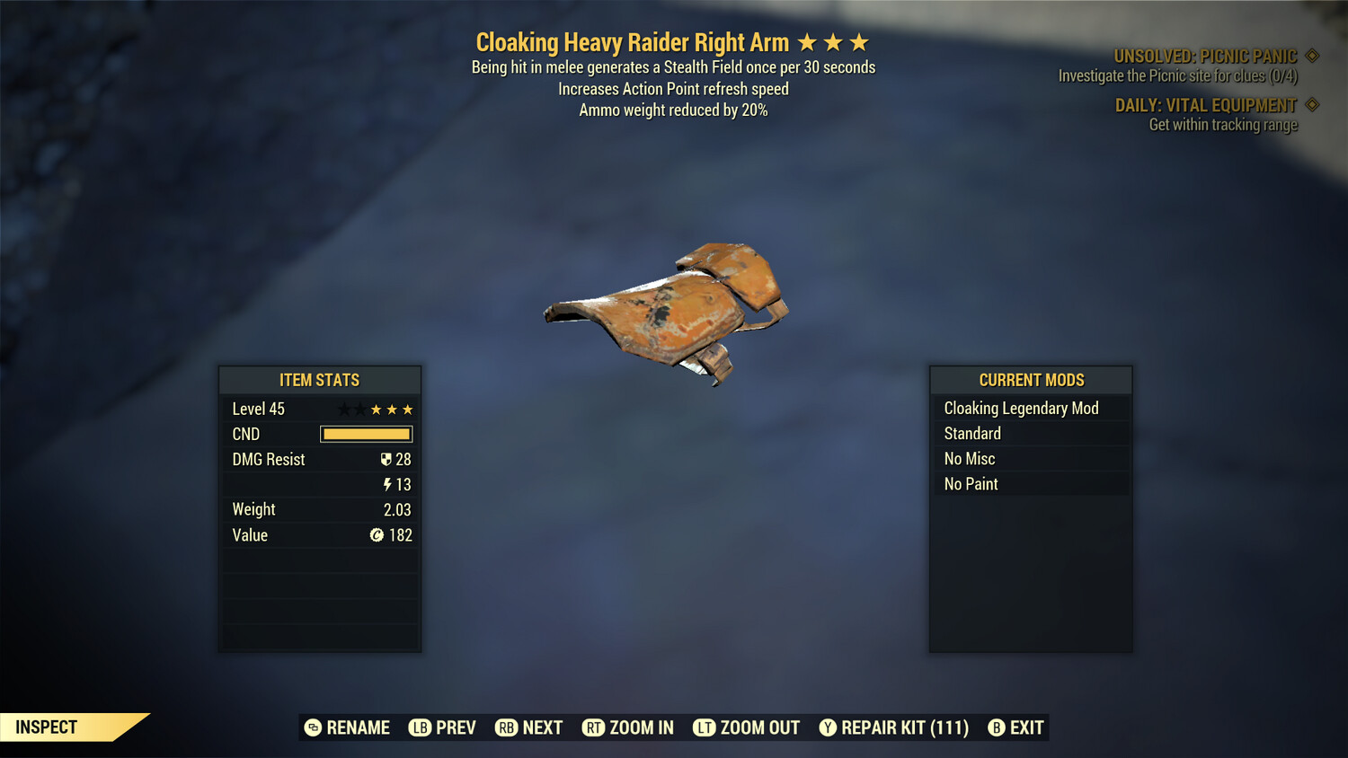 Cloaking AP/AmmoWR Raider RA