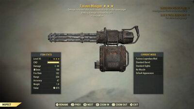 Furious Bash/1P Minigun
