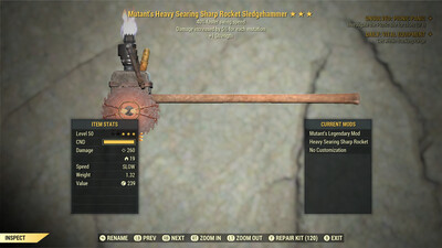 Mutant 1S/SS Sledgehammer