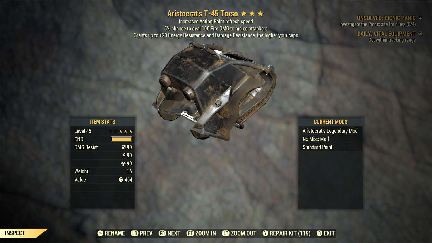 Aristocrat AP/FD T45 Torso