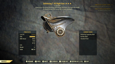 Bolstering 1S/ED T45 RA