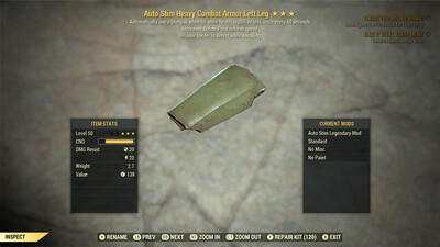 Auto Stim AP/Sneak Heavy Combat LL