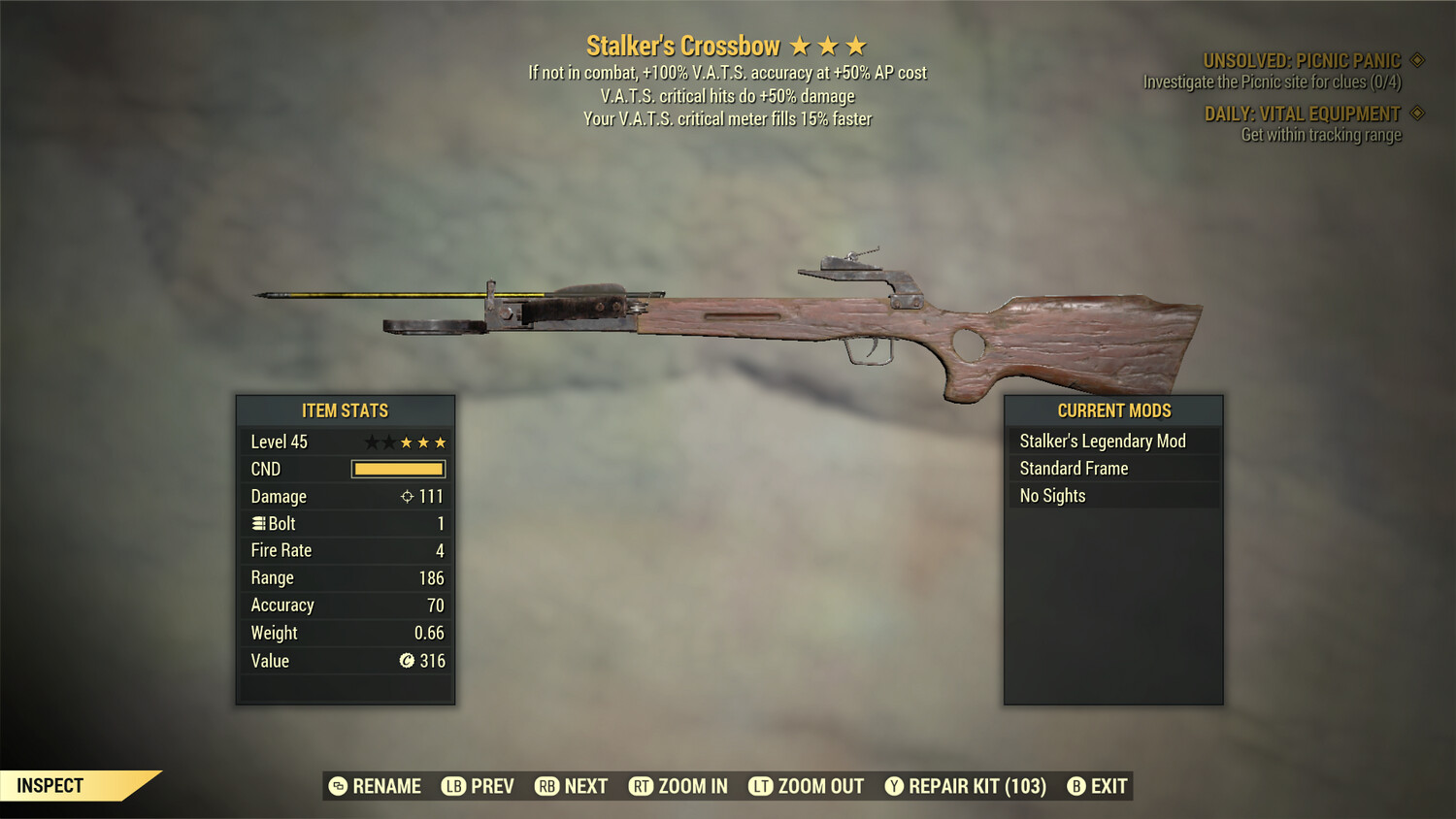 Stalker 50/15 Crossbow