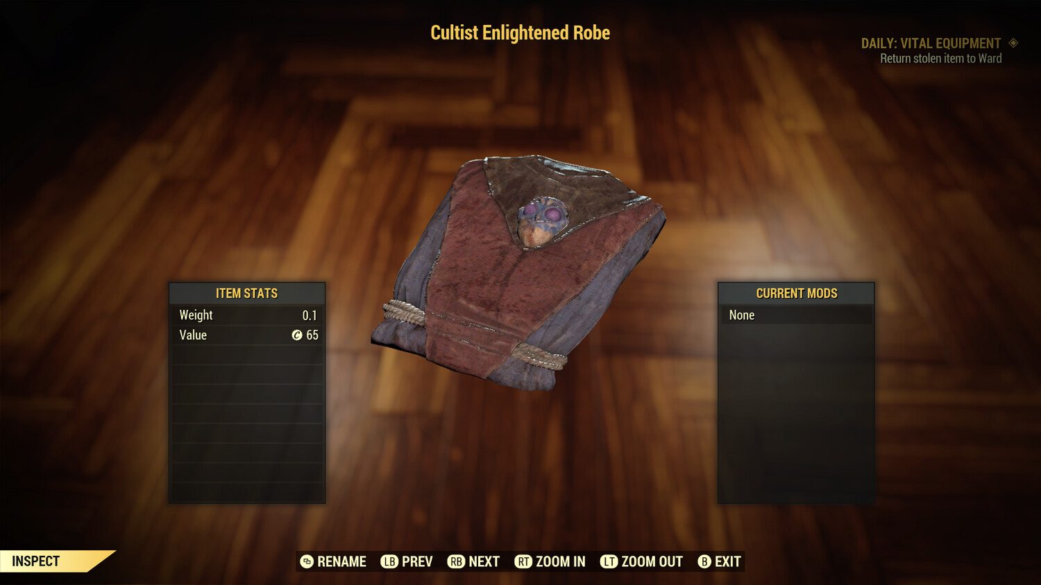 Cultist Enlightened Robe