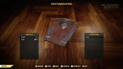 Cultist Enlightened Robe