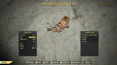 Chameleon 1S/FWR Raider LL