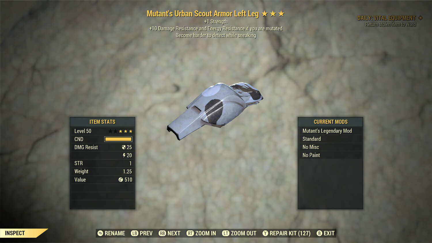 Mutant 1S/Sneak U Scout LL