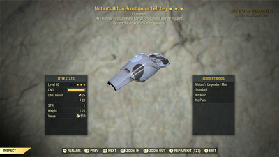 Mutant 1S/Sneak U Scout LL