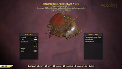 Vanguard Hunger/WWR Raider Torso