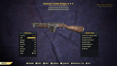 Aristocrat AP/25 Combat Shotgun