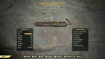 Vampire Explosive FMSWA Gatling Gun