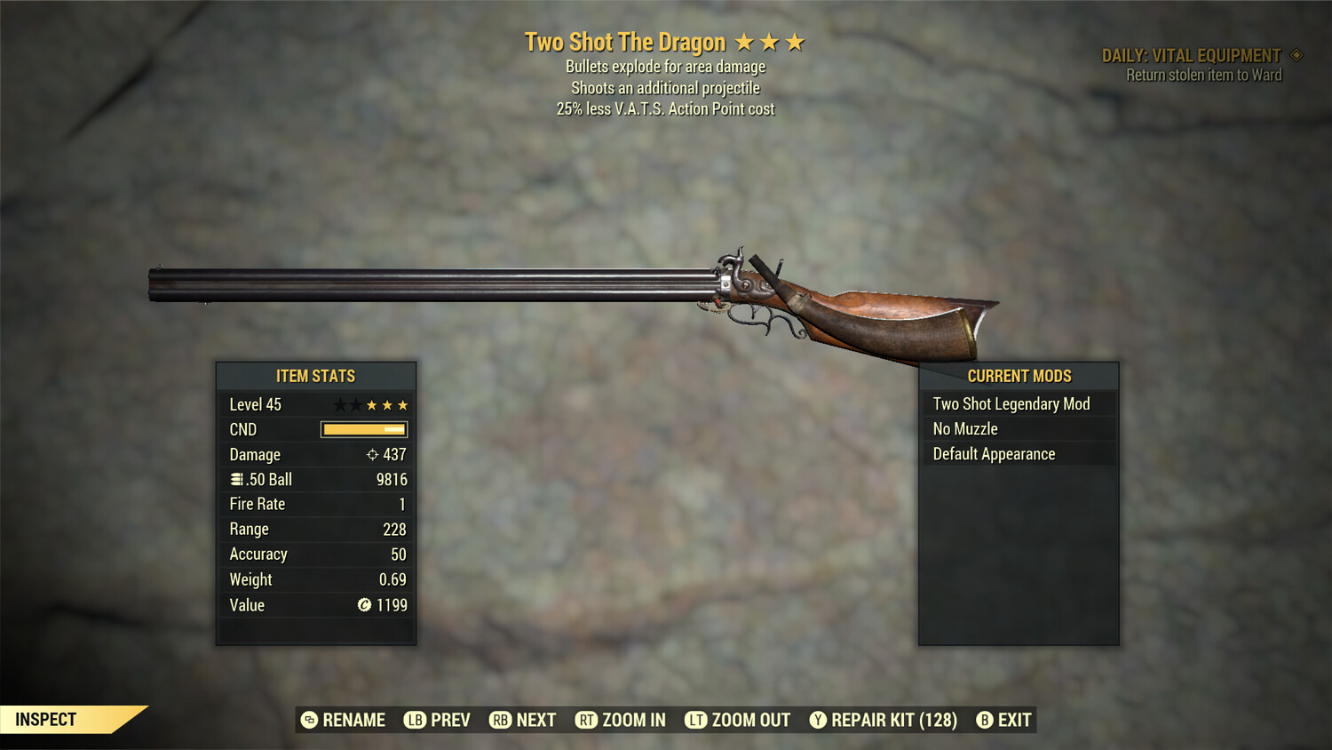 Two Shot Explosive 25 The Dragon