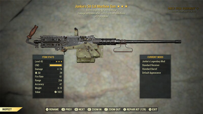 Junkie Explosive 1P 50-cal Machine Gun