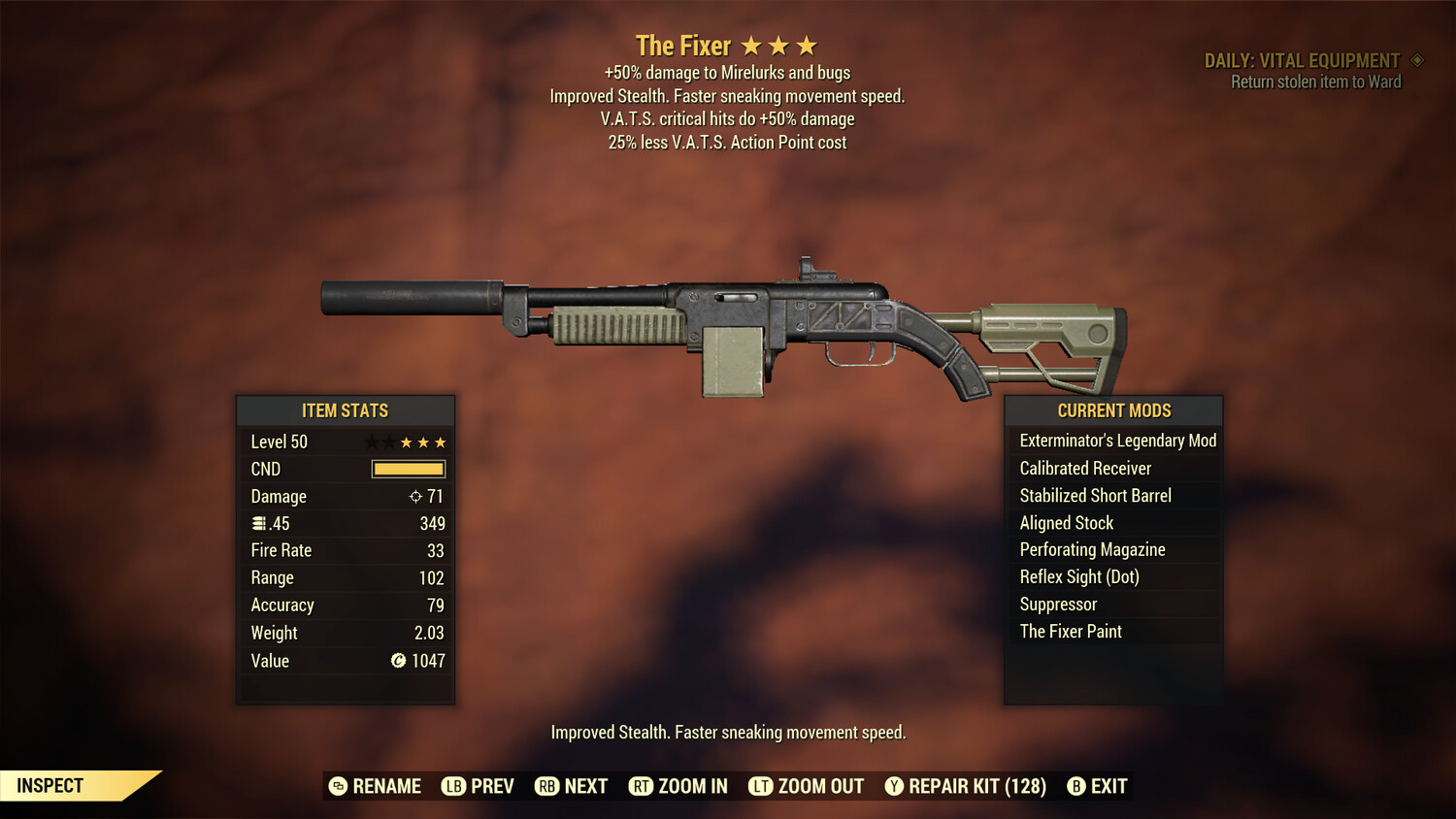 The Fixer: Exterminator 50/25