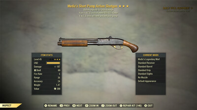 Medic Explosive 15 Pump Action Shotgun