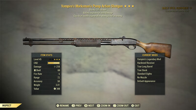 Vampire Explosive Durability Pump Action Shotgun